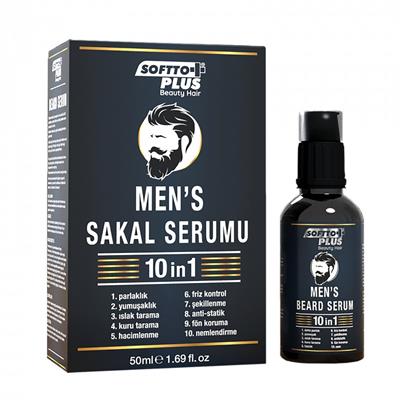SOFTTO PLUS 10 in 1 Men’s Sakal Serumu 50 ml