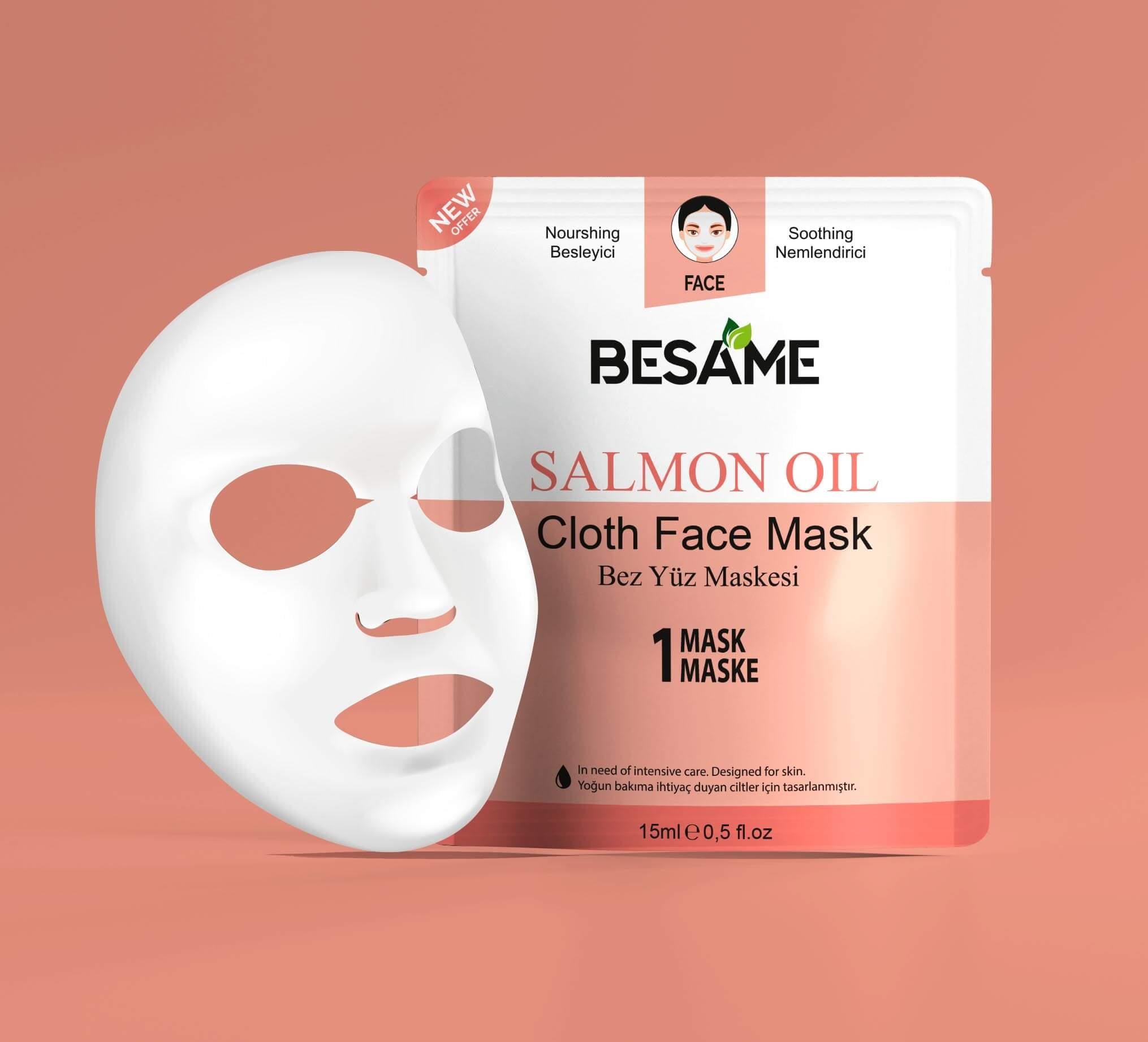 Besame Bez Yüz Maskesi Salmon Oıl Adet