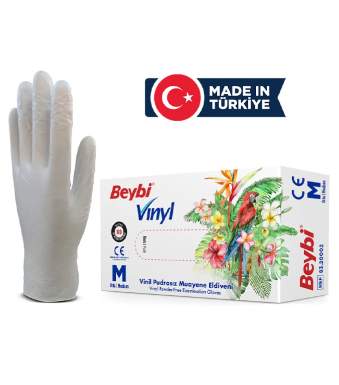 Beybı Vınl Muayene  Eldiveni  (M)