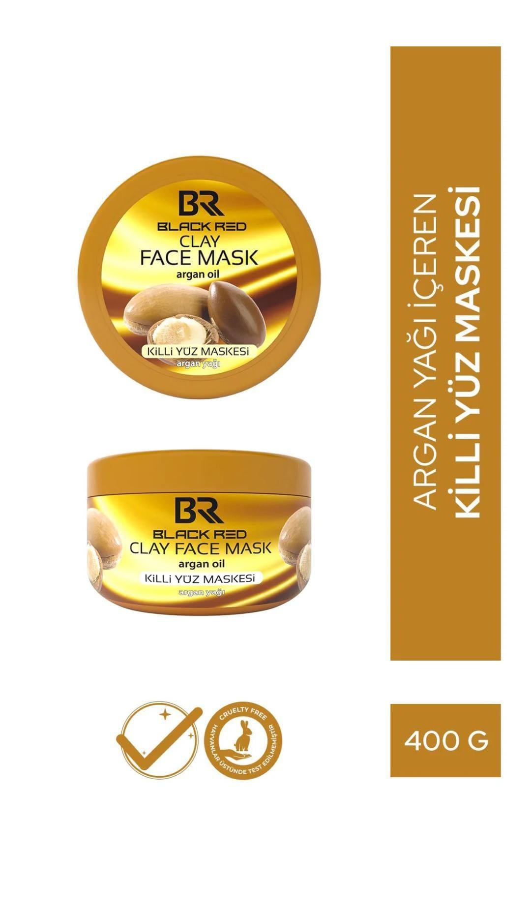Black Red Kil Maskesi Argan 400 Gr