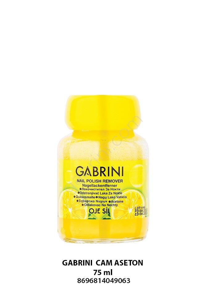 Gabrını Cam Aseton 75 Ml Sarı