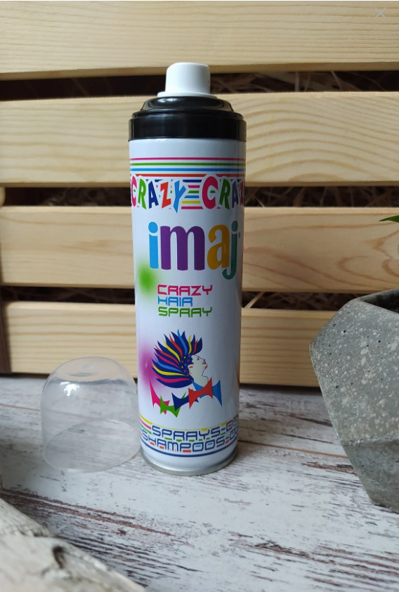 İMAJ 100 ML CRAZY HAIR SPREY SİYAH