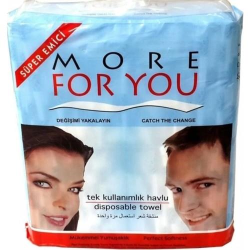 MORE FOR YOU Tek Kullanımlık Havlu 100'lü