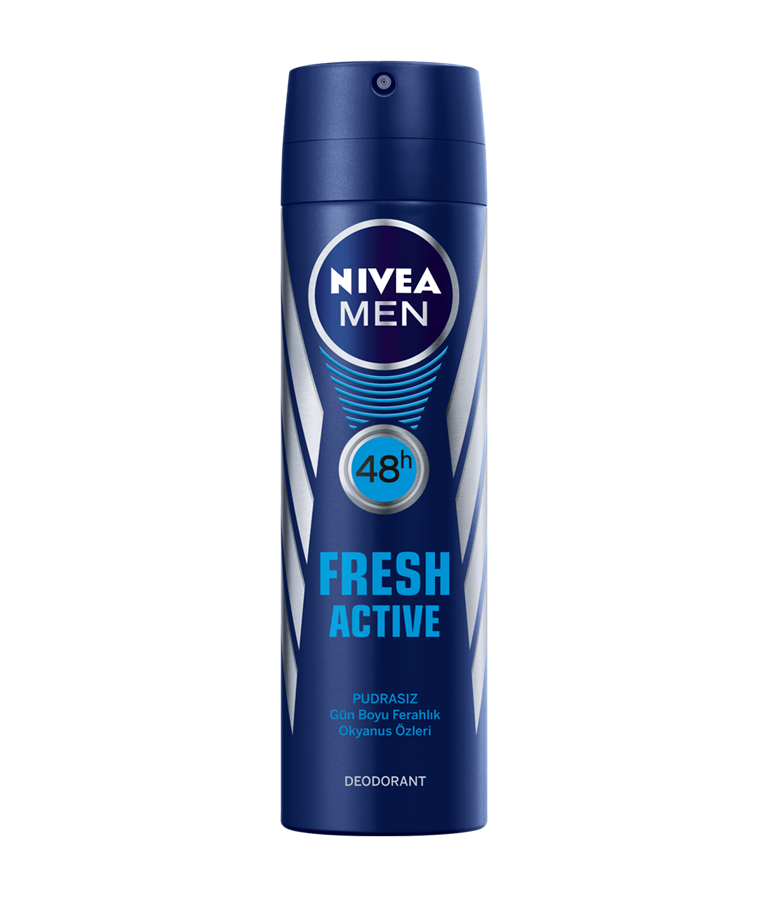 NIVEA DEO BAY FRESH ACTIVE PUDRASIZ 150 ML