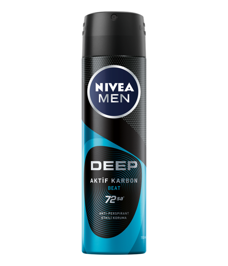 NIVEA MEN DEEP AKTİF KARBON BEAT DEODARANT 150 ML