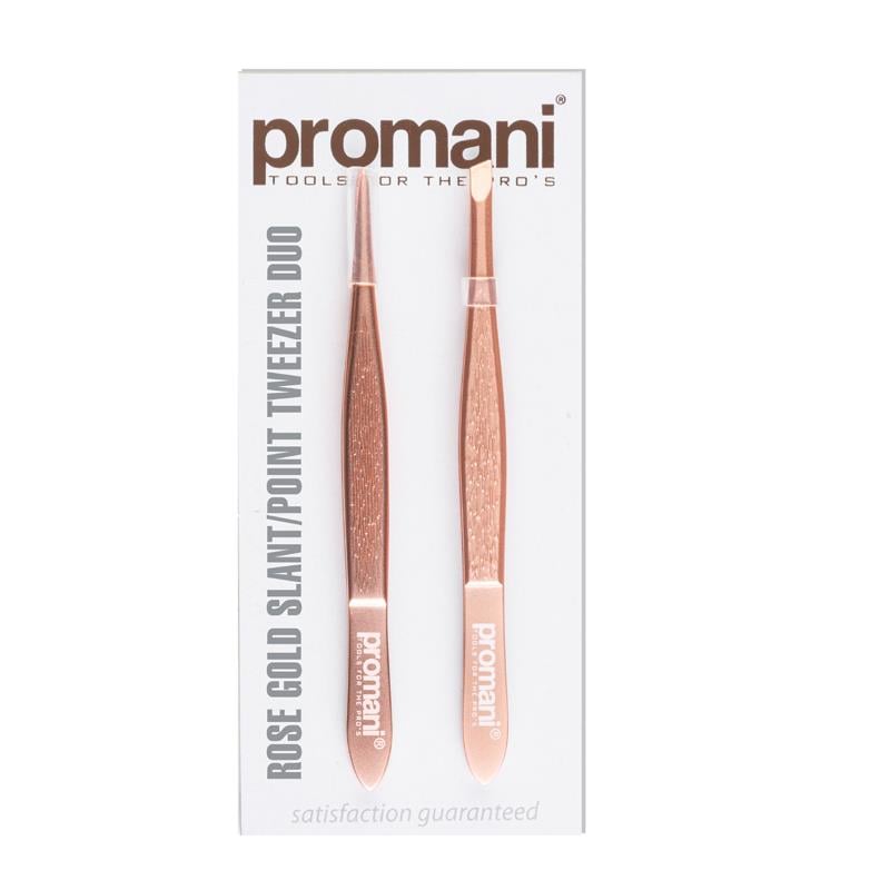 PROMANİ ROSE ALTIN 2 Lİ CIMBIZ(EĞİK/SİVRİ UÇLU)