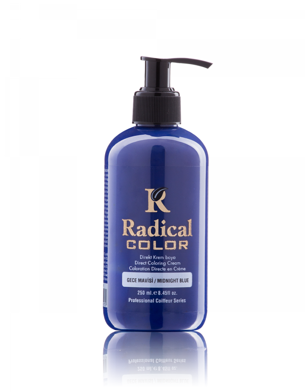RADICAL COLOR SU BAZLI SAÇ BOYASI 250 ML GECE MAVİSİ