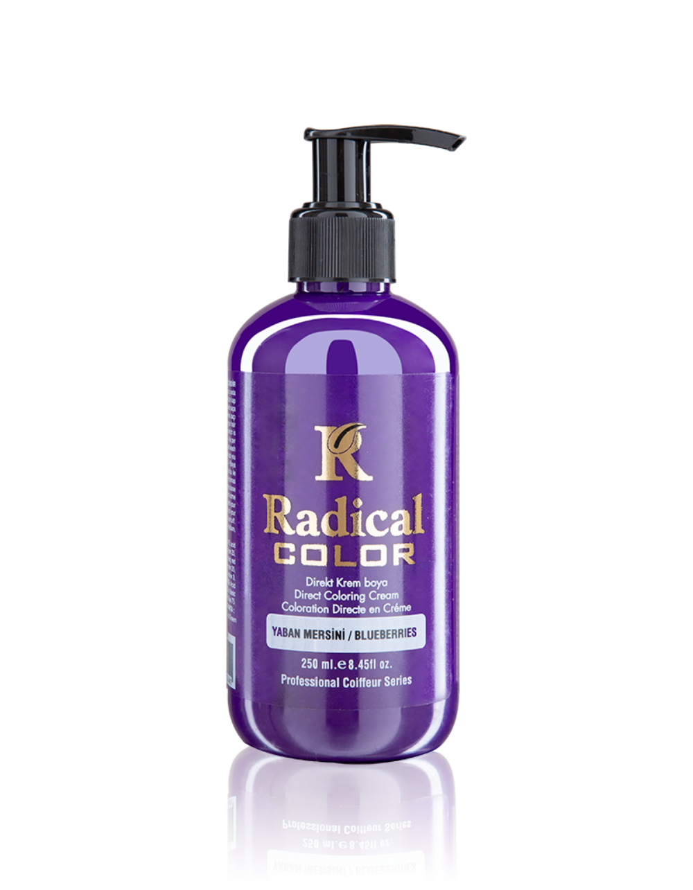 RADICAL COLOR SU BAZLI SAÇ BOYASI 250 ML YABAN MERSİNİ