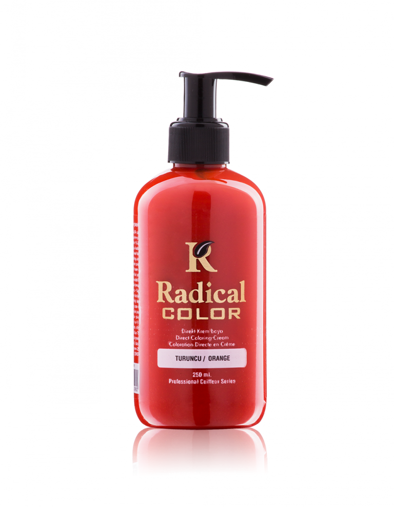 RADICAL COLOR SU BAZLI SAÇ BOYASI 250 ML TURUNCU