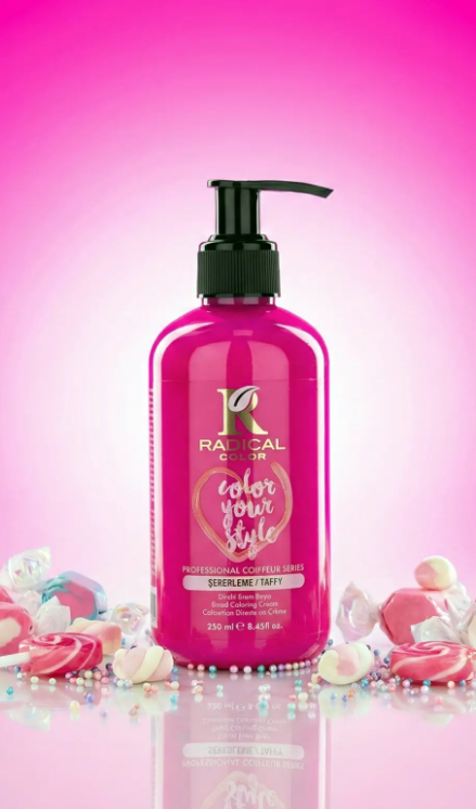 RADICAL COLOR SU BAZLI SAÇ BOYASI 250 ML ŞEKERLEME