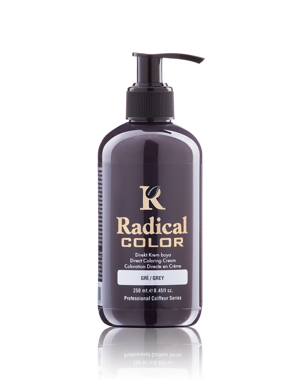 RADICAL COLOR SU BAZLI SAÇ BOYASI 250 ML GRİ