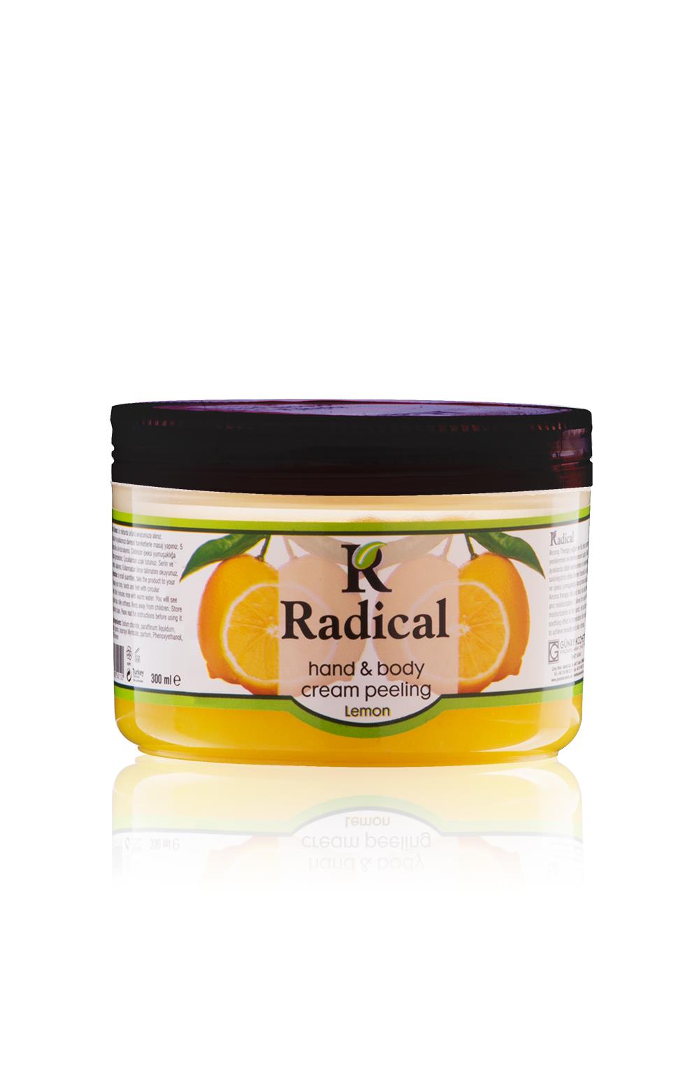 RADİCAL Hand Body Cream Peeling Limon 400 ml