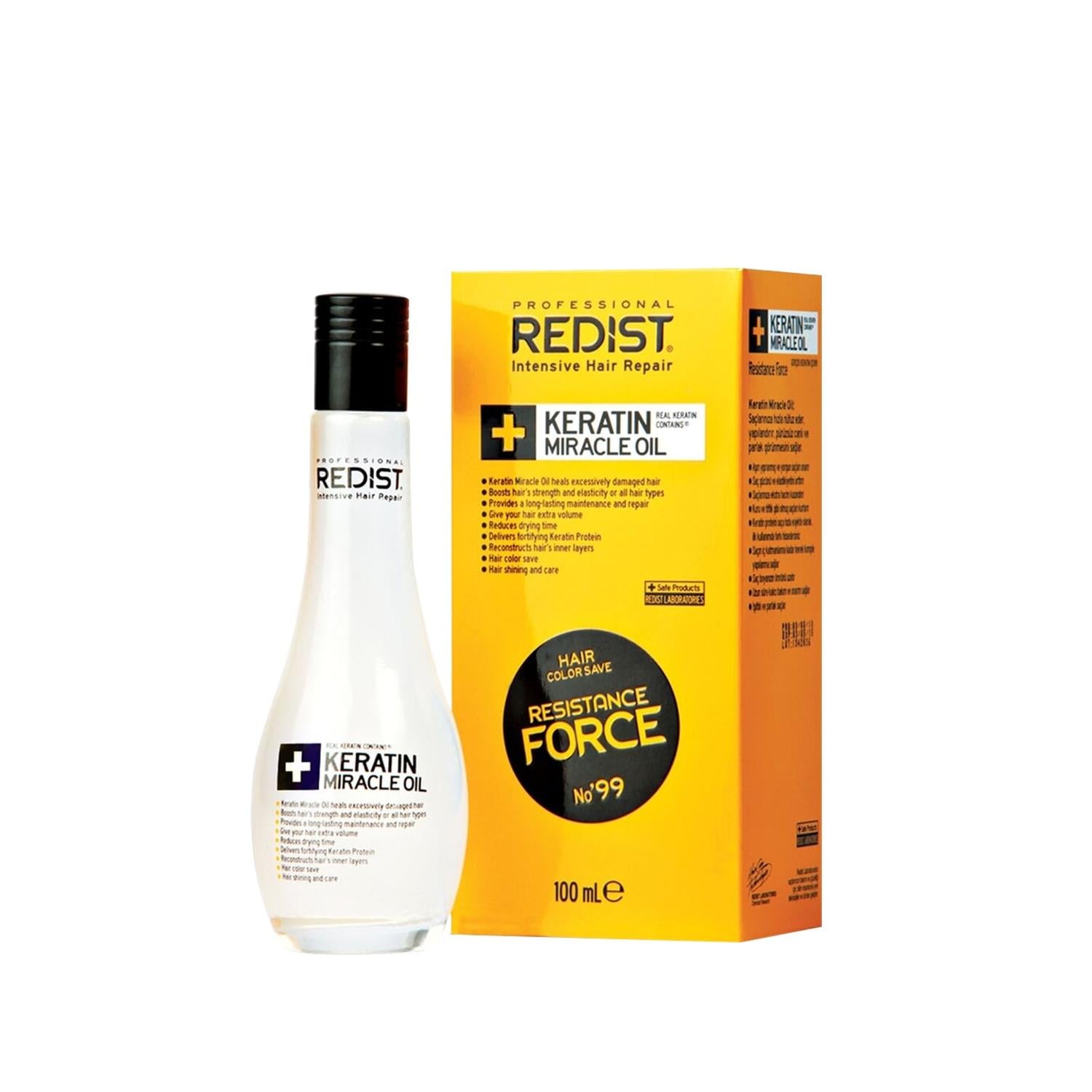 REDIST Resistance Force Keratinli Saç Bakım Yağı 100 ml