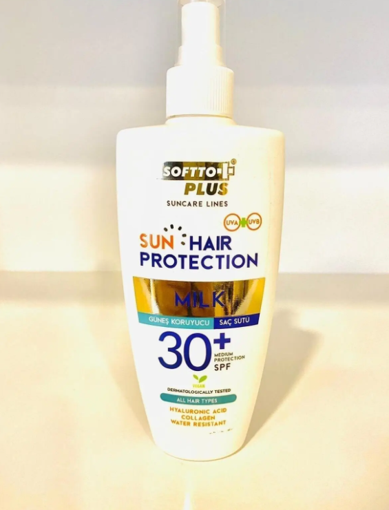 Softto Plus  Güneş Koruyucu Saç Sütü 200 Ml Spf 30