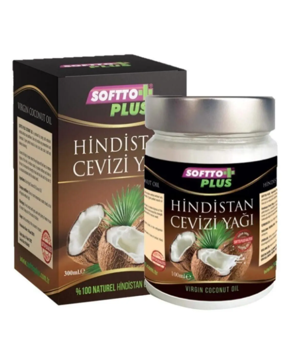 Softto Plus Hindistan Cevizi Yağı 300Ml