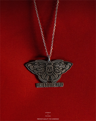 Acid Butterfly 925 Silver