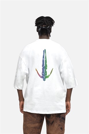 AFTERBASE Afterlife Reflektörlü Oversize Tshirt