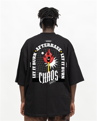 AFTERBASE Artwork Chaos Oversize T-shirt