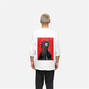 AFTERBASE Artwork Chaotic Community Oversize T-shirt 
