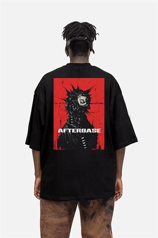 AFTERBASE Artwork Chaotic Community Oversize T-shirt 