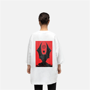 AFTERBASE Artwork Chaotic Devil Oversize T-shirt