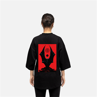 AFTERBASE Artwork Chaotic Devil Oversize T-shirt