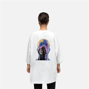 AFTERBASE Artwork Head Flow Oversize T-shirt