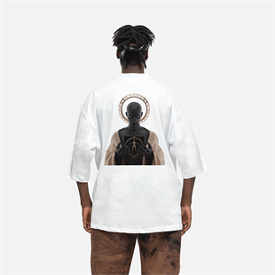 AFTERBASE Artwork Marble Priest Oversize T-shirt 