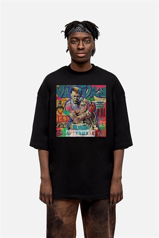AFTERBASE Artwork Muhammed Ali Oversize T-shirt