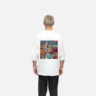AFTERBASE Artwork Muhammed Ali Oversize T-shirt