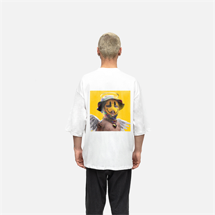 AFTERBASE Artwork Rainbow Baby Oversize T-shirt