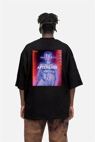 AFTERBASE Artwork Robo Community Oversize T-shirt