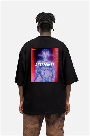 AFTERBASE Artwork Robo Community Oversize T-shirt
