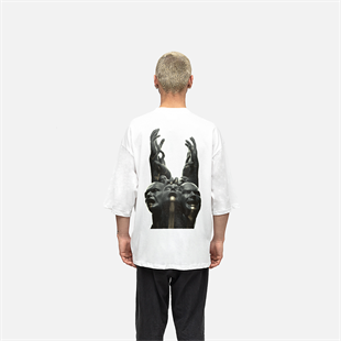 AFTERBASE Artwork Stone Heads Oversize T-shirt