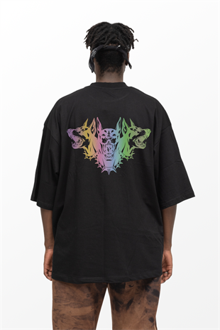 AFTERBASE Cerberus Reflektörlü Oversize Tshirt Vr.1