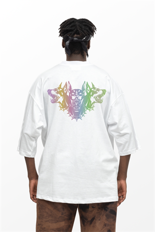 AFTERBASE Cerberus Reflektörlü Oversize Tshirt Vr.1