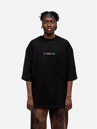 AFTERBASE Raver Visnu Shivaya Reflektörlü Oversize Tshirt