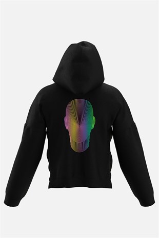 AFTERBASE Dimension Reflektörlü Kapüşonlu Oversize Sweatshirt