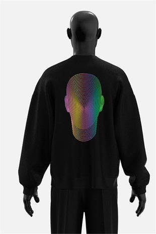 AFTERBASE Dimension Reflektörlü  Oversize  Sweatshirt