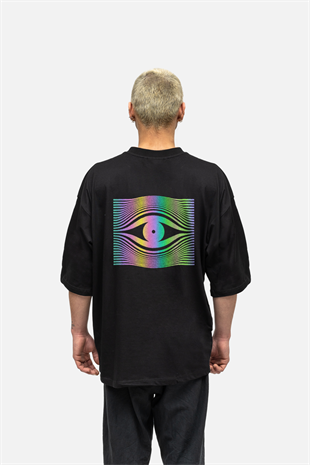 AFTERBASE Drop Eye Reflektörlü Oversize  T-shirt