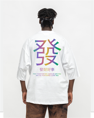 AFTERBASE Farest Reflektörlü Oversize Tshirt