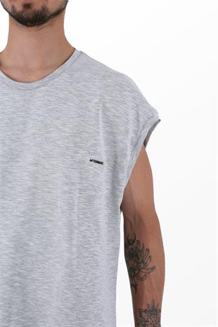 Afterbase Gri Oversize Atlet