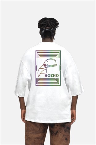 AFTERBASE Dj Hozho Reflektörlü Oversize Tshirt