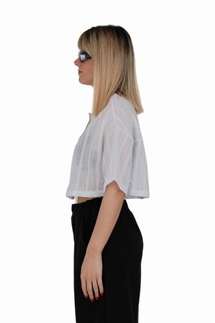 Afterbase Keten Gömlek