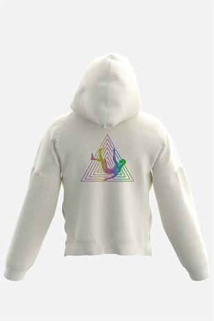 AFTERBASE Logo Reflektörlü Kapüşonlu Oversize Sweatshirt