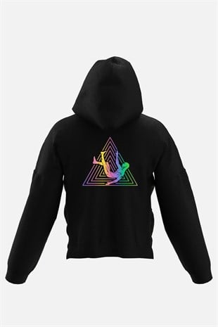 AFTERBASE Logo Reflektörlü Kapüşonlu Oversize Sweatshirt