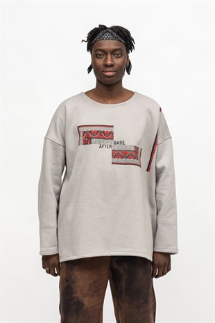 AFTERBASE Taş Milas Oversize Sweatshirt 