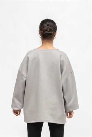AFTERBASE Taş Milas Oversize Sweatshirt 