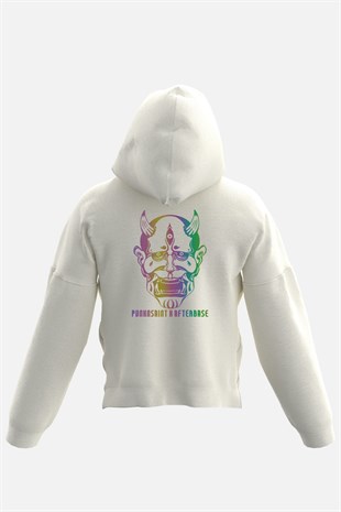 AFTERBASE Punk N Saint Reflektörlü Kapüşonlu Oversize Sweatshirt