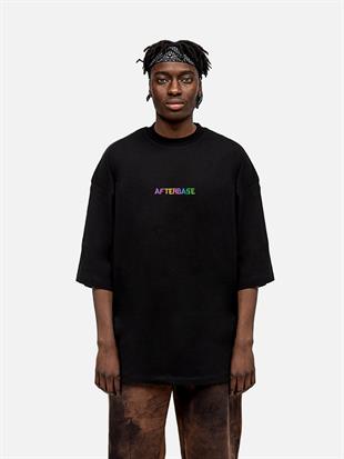 AFTERBASE SIAMESE TWINS Reflektörlü Oversize T-shirt